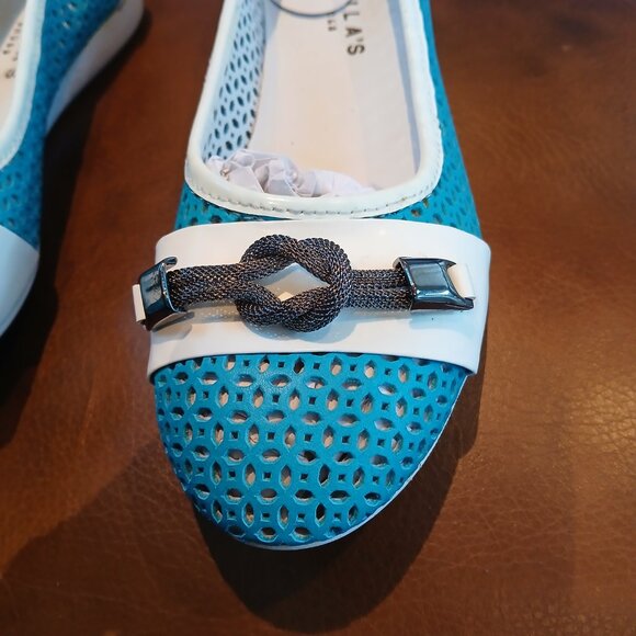 All leather women's flats . European made. - Picture 5 of 7